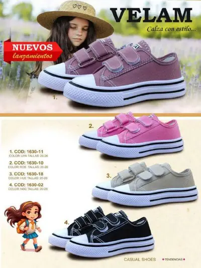 Velcro Niñas