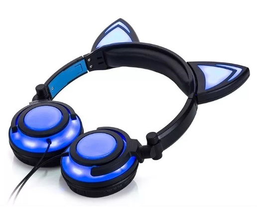 AUDÍFONO HALION MP3 CAT T69 – AZUL CON LED