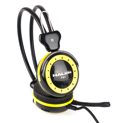 AUDÍFONO HALION T21 – Negro y Amarillo