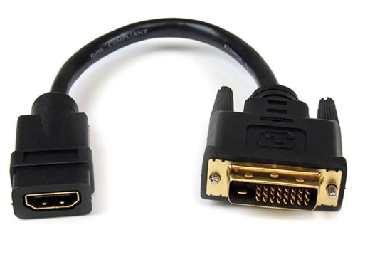 Adaptador DVI a HDMI Macho (Pequeño)