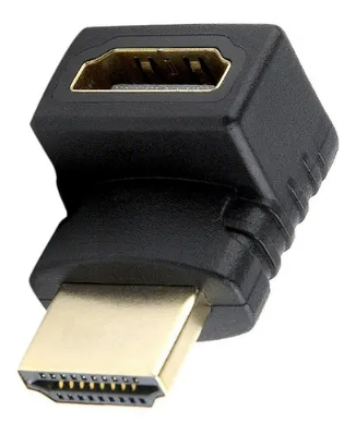 ADAPATDOR HDMI A HDMI -UNION ESQUINERO