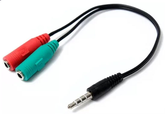 Adaptador Jack 2×1 Sonido