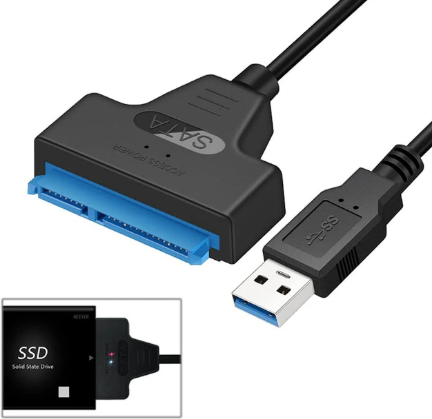Adaptador SATA a USB 3.0 Externo con Cable