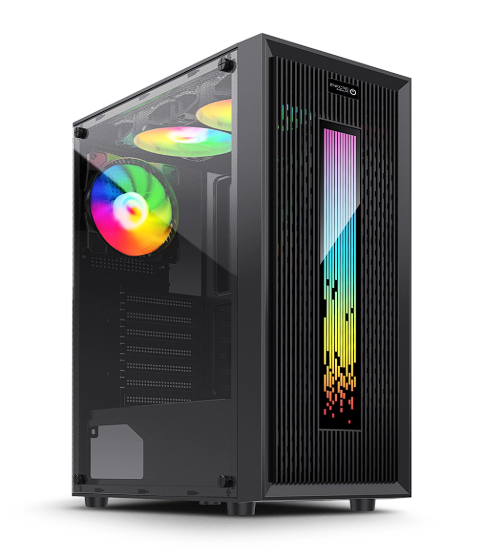 CASE ATC MOD BISMARK 5008 ENCORE – 3 Cooler ARGB Vidrio