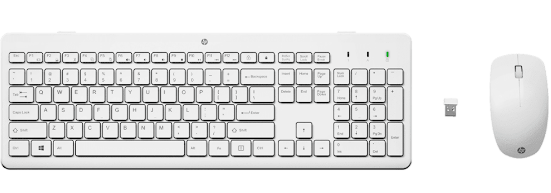 COMBO PHILIPS 302 – Teclado y Mouse Óptico DPI 1000 (Blanco)
