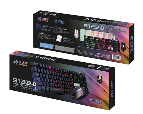 COMBO TECLADO Y MOUSE 9122 – Gaming