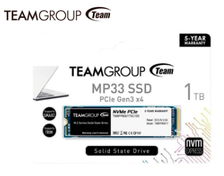 DISCO DURO M.2 1TB NVMe MP33 PCIe Gen4