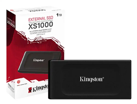 DISCO DURO SOLIDO EXTERNO 1 TB KINGSTON XS1000 (SSD)