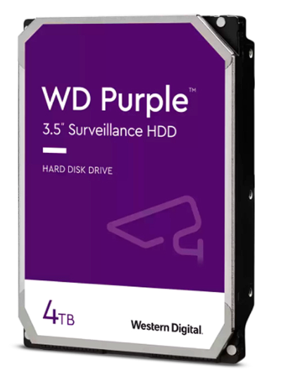 DISCO DURO WESTER DIGITAL PURPURA  4TB PLUS SATA 256MB