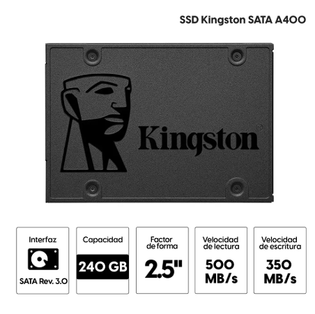 DISCO SÓLIDO 240GB KINGSTON A400