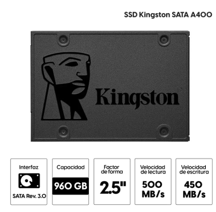 DISCO SÓLIDO 960GB KINGSTON A400