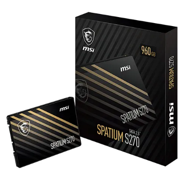 DISCO SÓLIDO 960GB MSI SPATIUM S270