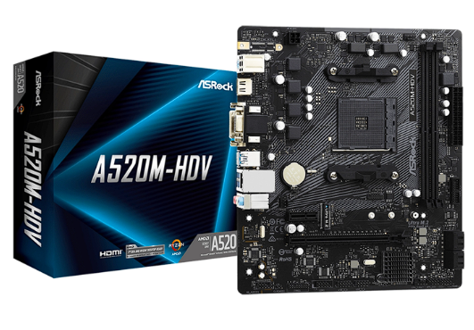 MAINBOARD ASROCK A520M HDV