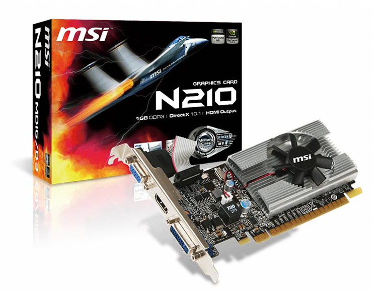MSI / Model N210 — 1 GB DDR3