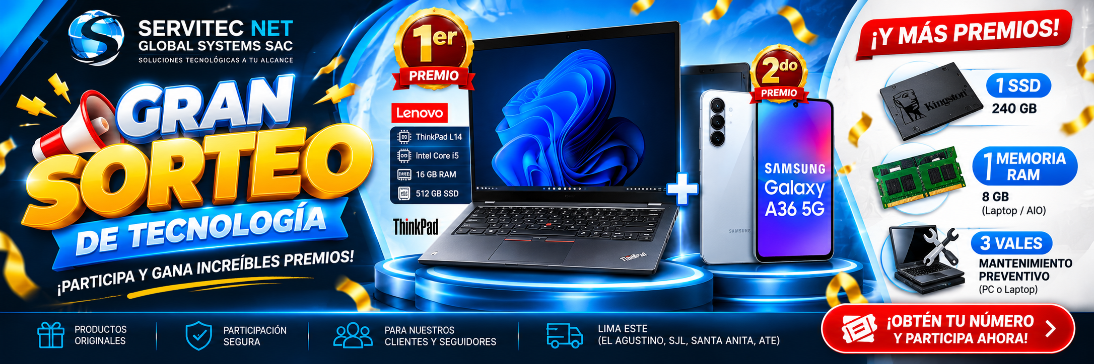 Equipos para cada necesidad
