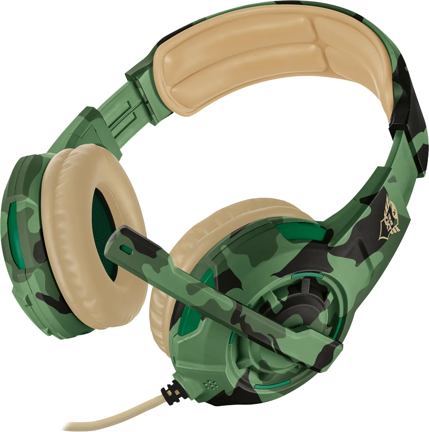 AUDIFONO TRUSH GXT 310C RADIUS GAMING HEADSET VERDE- BEIGE MOD 22207- PLAY 4 - XBOX-MOBILE