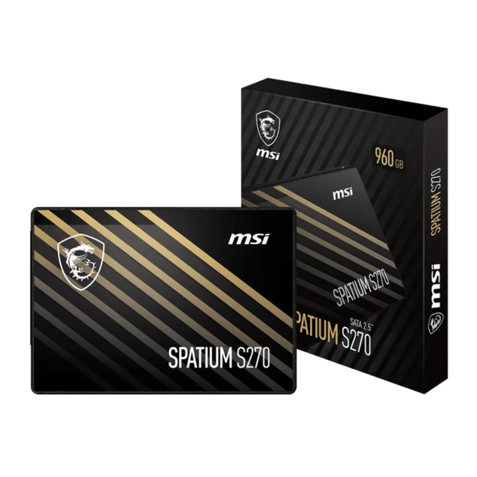 DISCO DURO SOLIDO SSD 960GB MSI SPATIUM S270 SATA II