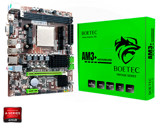 MAINBOARD AMD AM3 BOETEC X 12MG