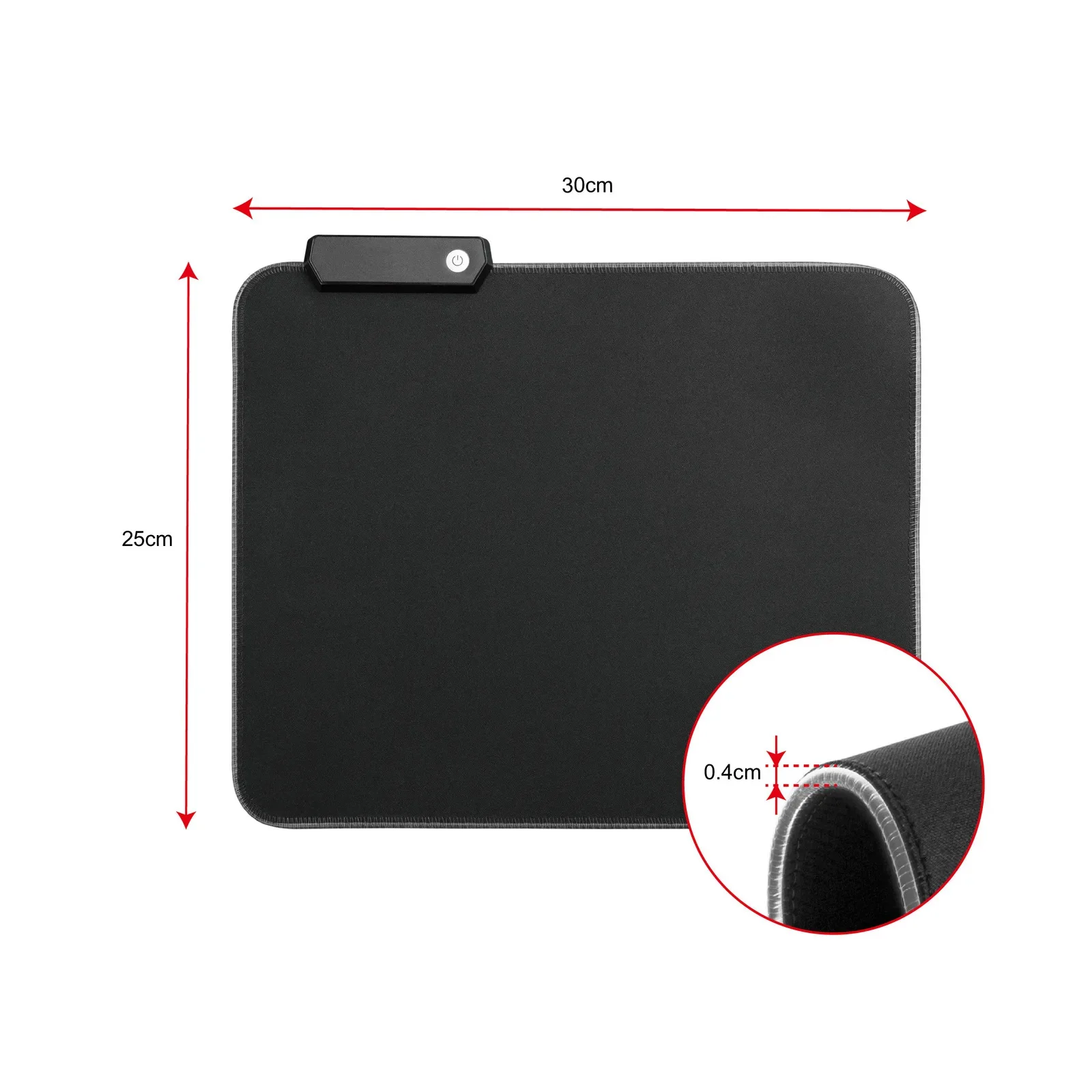 PAD MOUSE RGB K7 30X 25