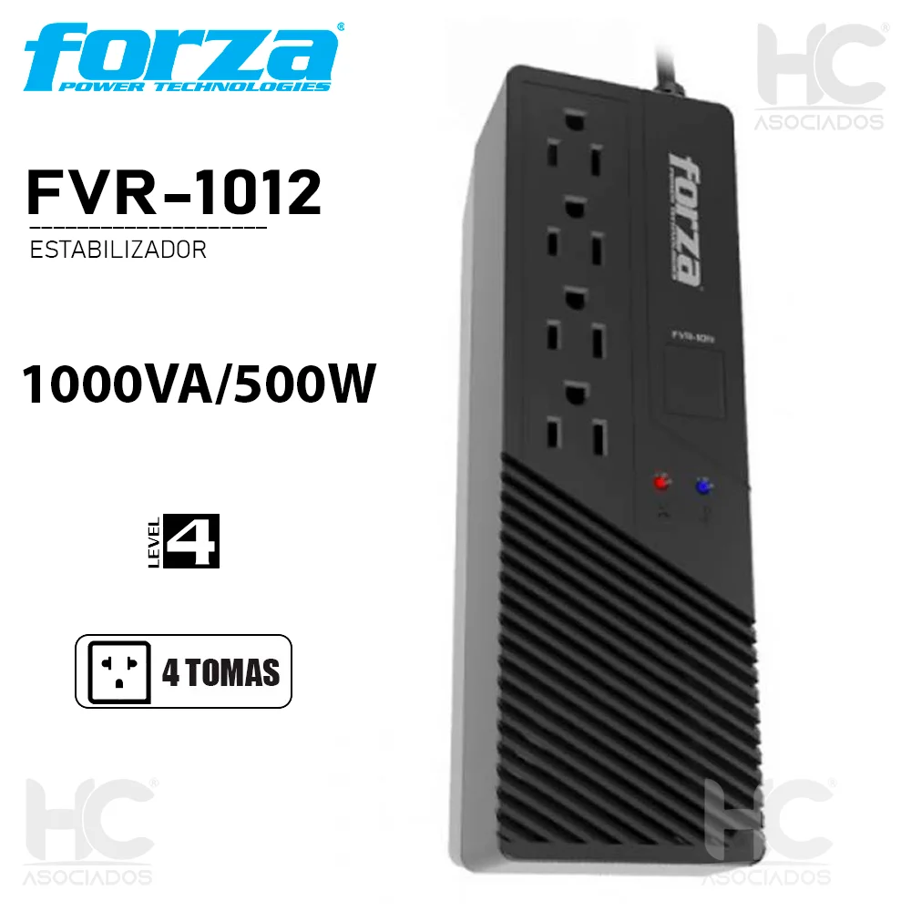 ESTABILIZADOR FORZA FVR -1012 /4 TOMAS