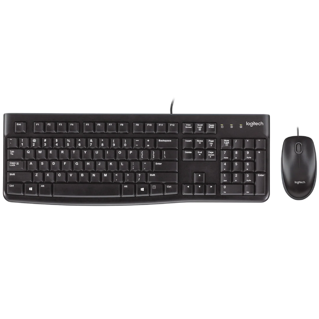 TECLADO Y MOUSE LOGITECH MOD MK 120