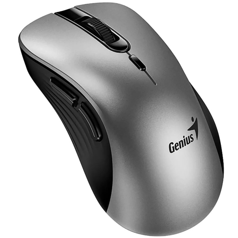 MOUSE GENIUS ERGONOMICO 8100S AI COPILOT WIRELES 6 BOT SILENT SILVER
