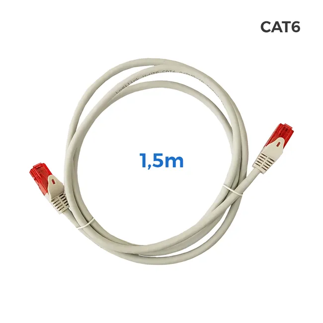 CABLE PACH COR 1.5 MT RJ45 CAT 6