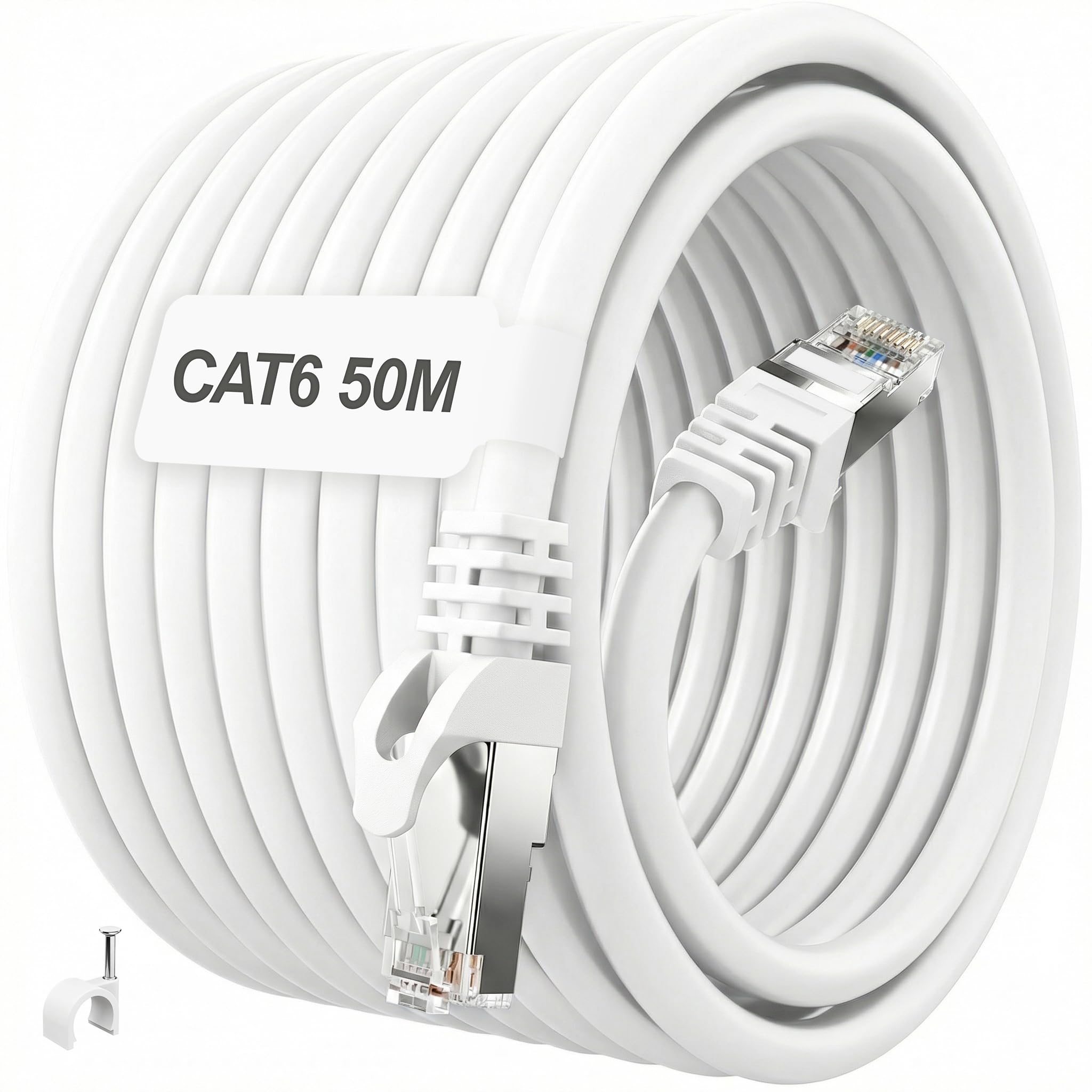 CABLE PACH COR 50 MT RJ45 CAT 6