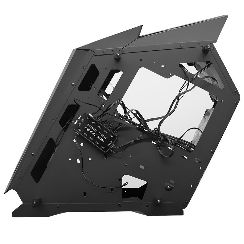 CASE ATX TEROS MOD 1314G GAMING LUCES LED SIN FUENTE