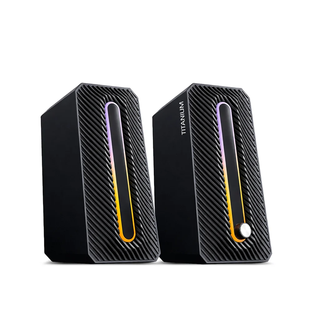 PARLANTE MOD TITANIUM MIC S312 RGB MICRONISH