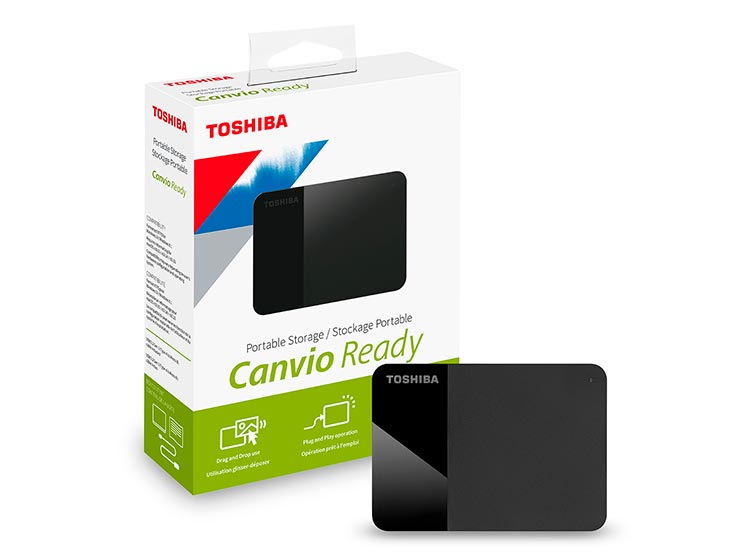 DISCO DURO EXTERNO 2TB TOSHIBA CANVIO READY BASIC- OFERTA