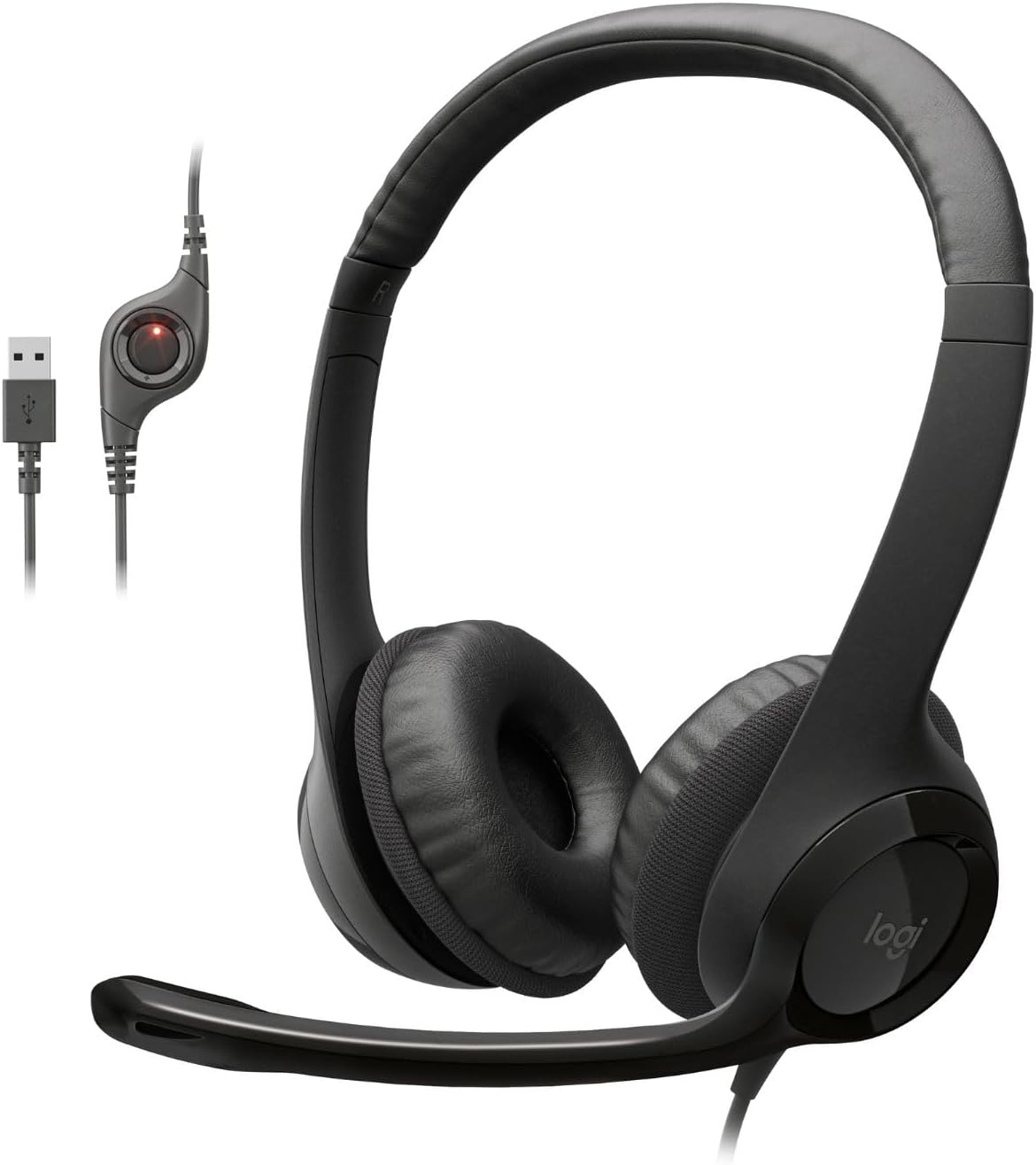 AUDIFONO LOGITECH MOD H390 NEGRO