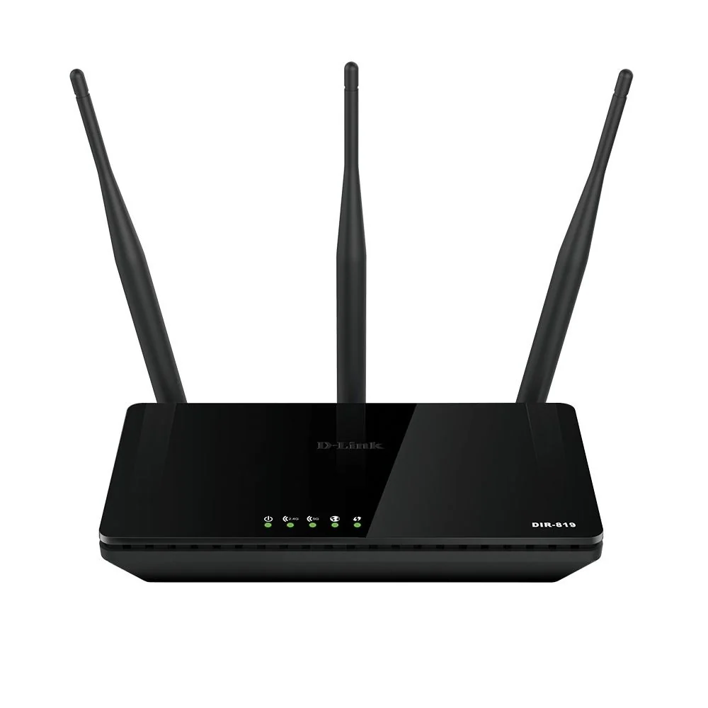 ROUTER INALAMBRICO DIR -819D DUAL BAND AC75 / 3 ANTENAS