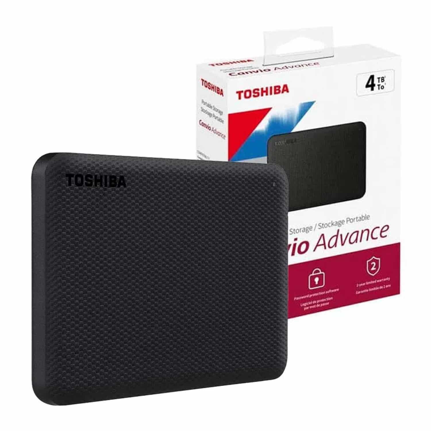 DISCO DURO EXTERNO 4TB TOSHIBA CANVIO ADVANCE OFERTA