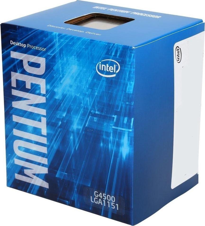 PROCESADOR INTEL PENTIUM GOLD DG 4500  3.5  GHZ 4MB BOX LGA 1155 SEXTA GENERACION