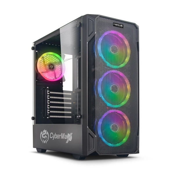 CASE ATX MOD DESTROYER GAMING LUCES LED RGB SIN FUENTE