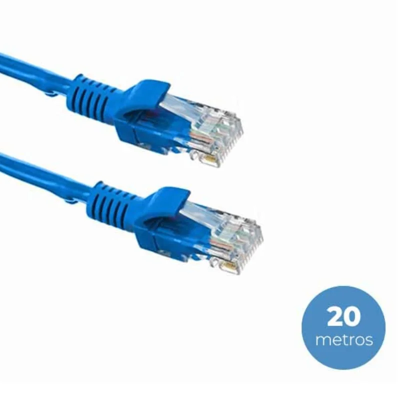 CABLE PACH CORT 20 MT CAT 6 PVC
