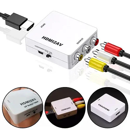 CONVERTIDOR HDMI A RCA/ RCA A VGA