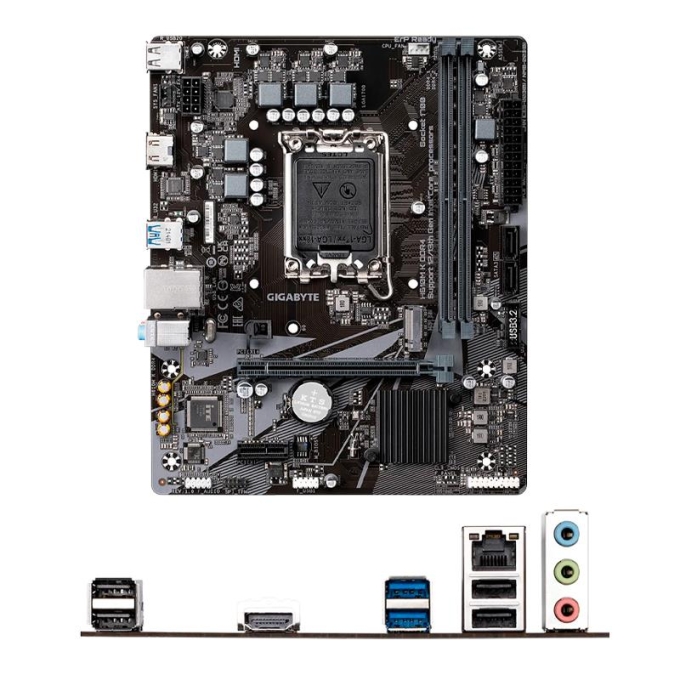 MAINBOARD GIGABYTE MOD H610MK DDR4 /VIDEO/ SONIDO/RED (12GN-13GN-14GN)