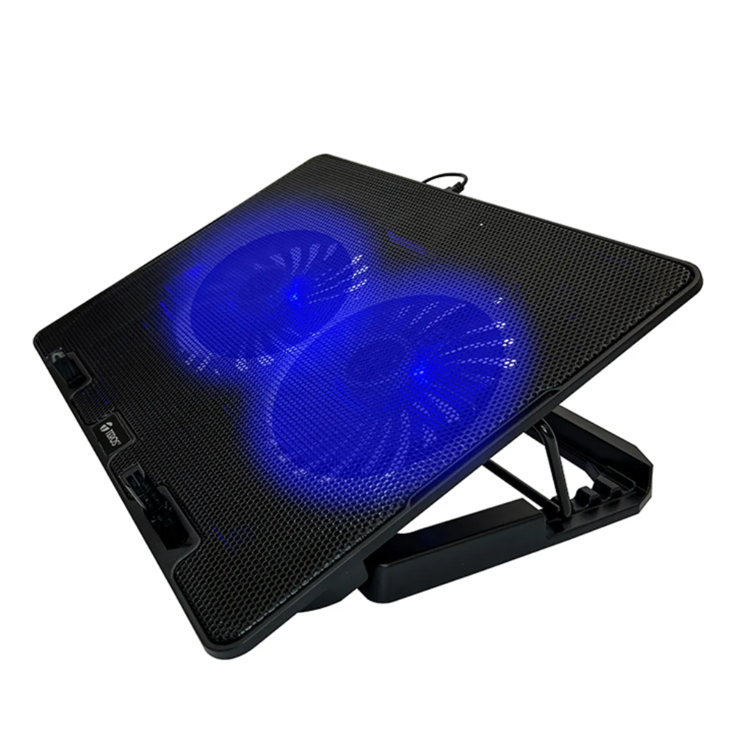 COOLER PARA LAPTO CON LUCES LED TEROS TE 7020N /2 FAN 12 MM