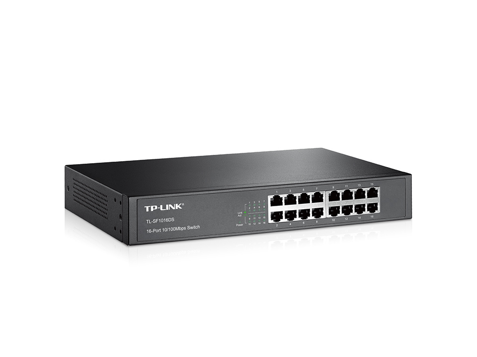 SWITCH 16 PUERTOS 10/100 TL-SF1016DS TP-LINK