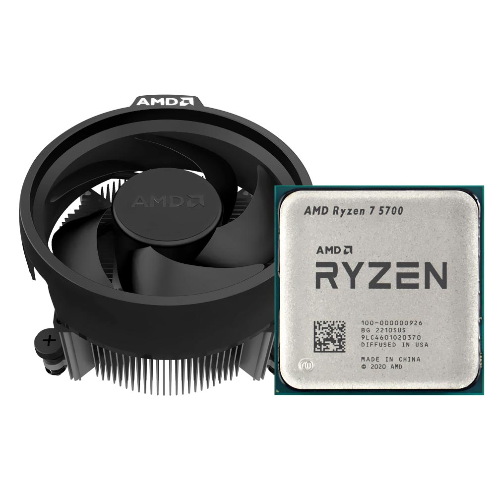 PROCESADOR AMD RYZEM 7 5700 3.7 GHZ RADEOM MAX