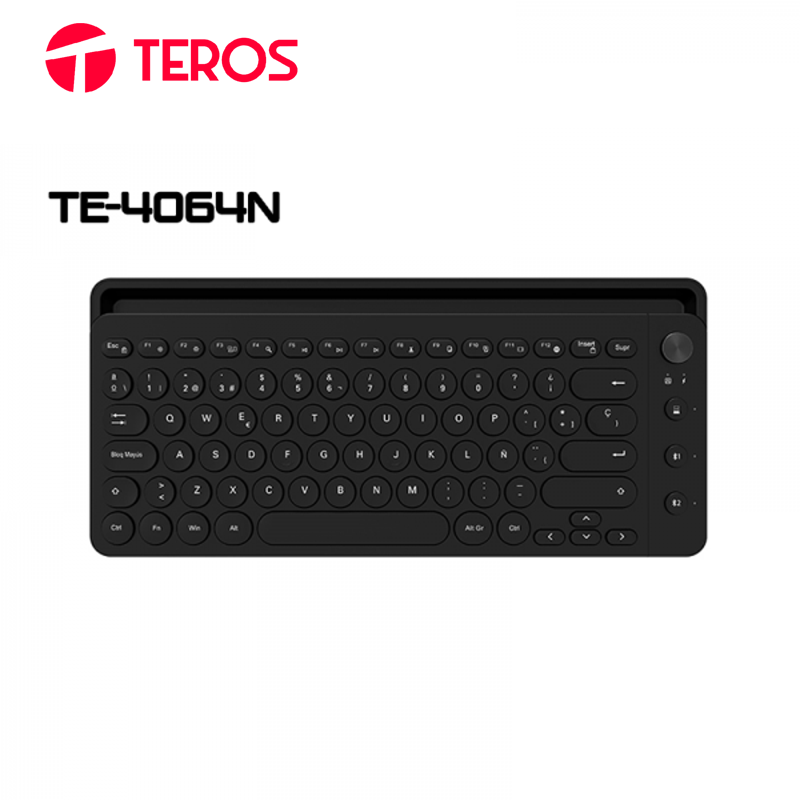 TECLADO TEROS BLUETOOH- WIFI MOD 4064N