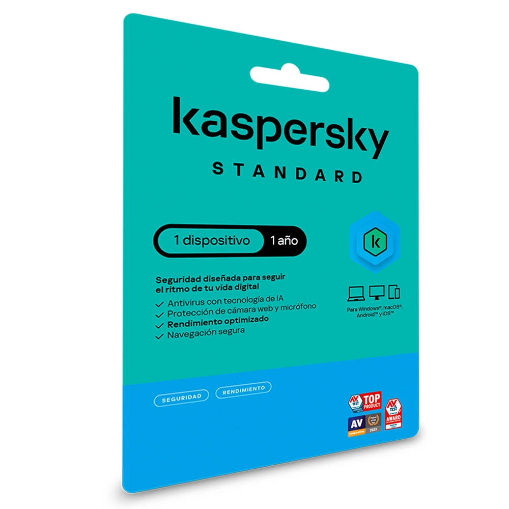 ANTIVIRUS KASPERSKY 1 PC ESTÁNDAR