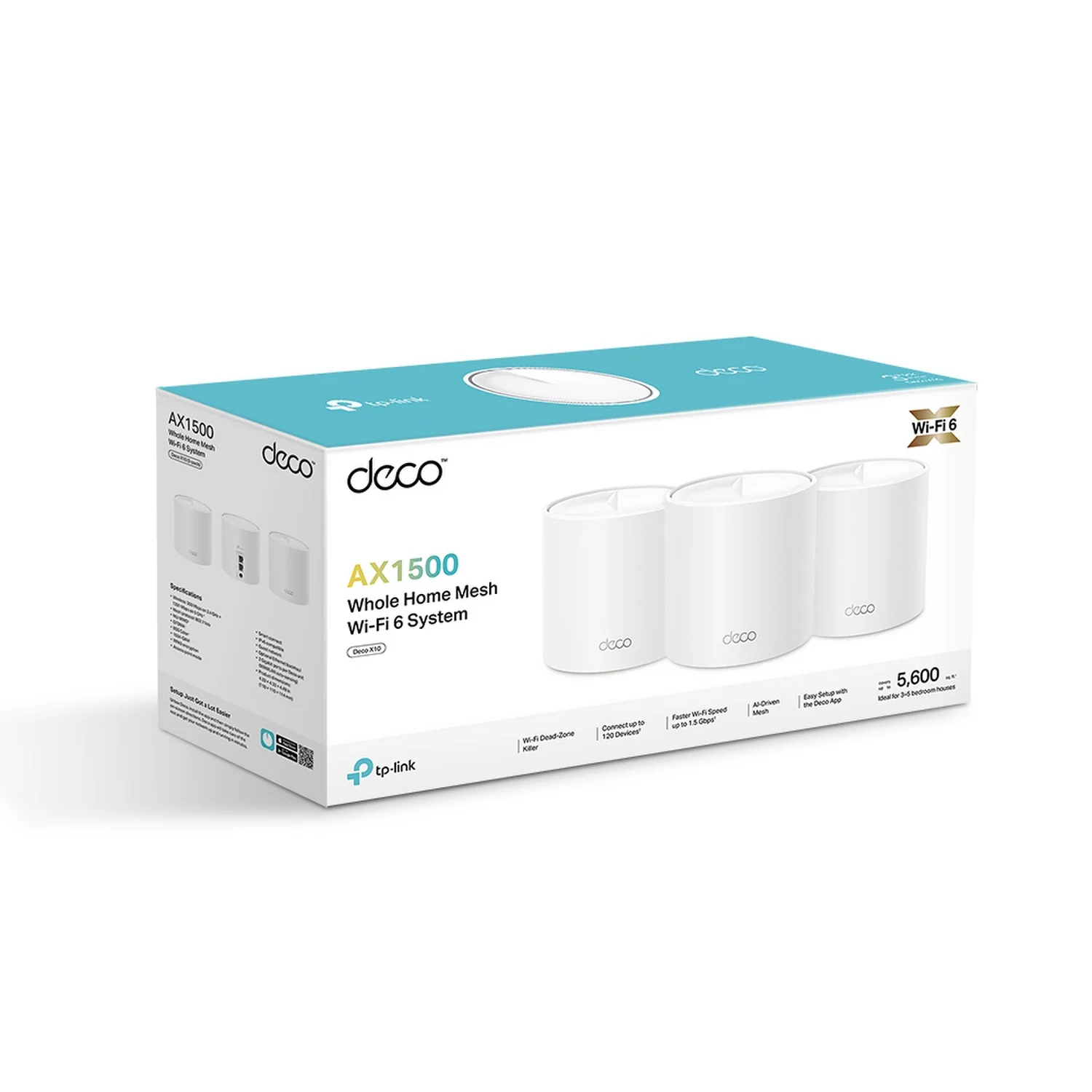 DECO MECH AX 1500 X10 3 PACK WIFI 6.001201MPS