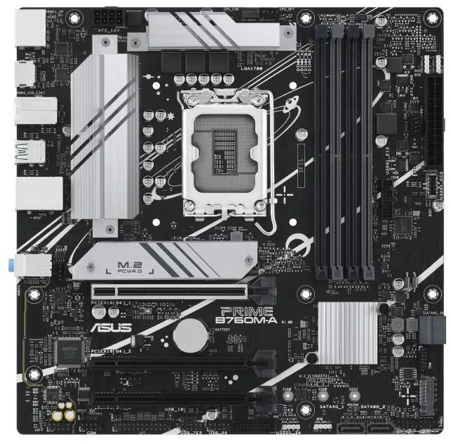 MAINBOARD ASUS PRIME B760M-A DDR5 ATX CSM DDR5 LGA 1700 4 RANURAS / M.2/