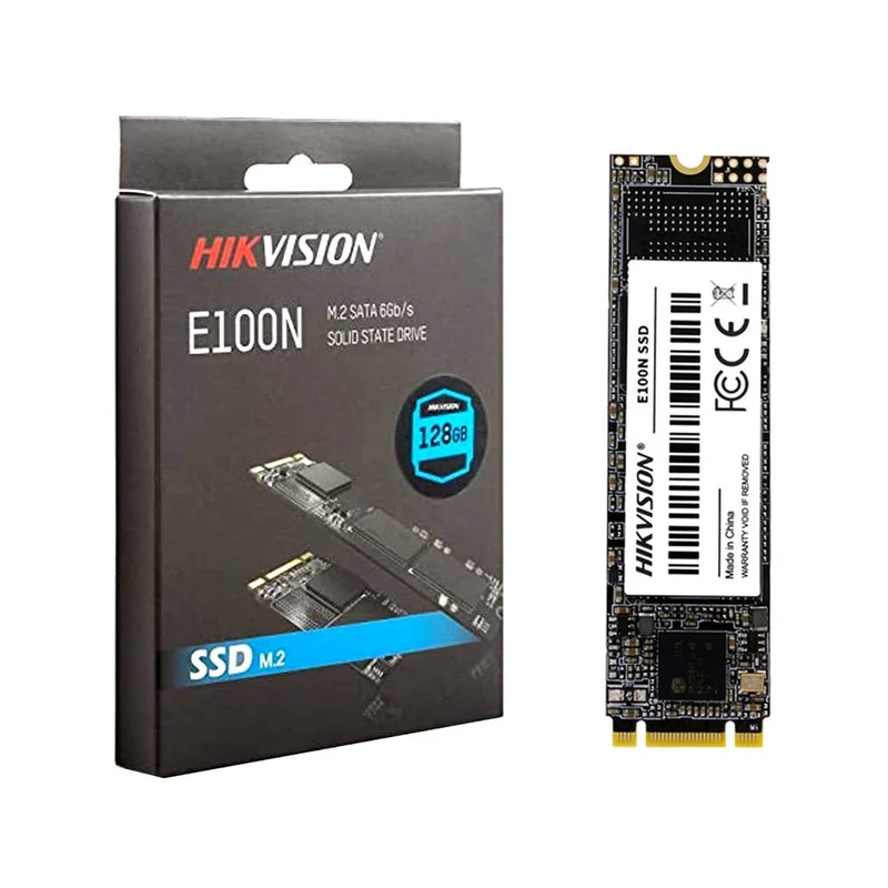 DISCO DURO M.2 128 NGFF HIKVISION SATA 2280 LECTURA 550 /ESCRITURA 440 INTERFAZ SATA 6GZ/ DOS RANURAS