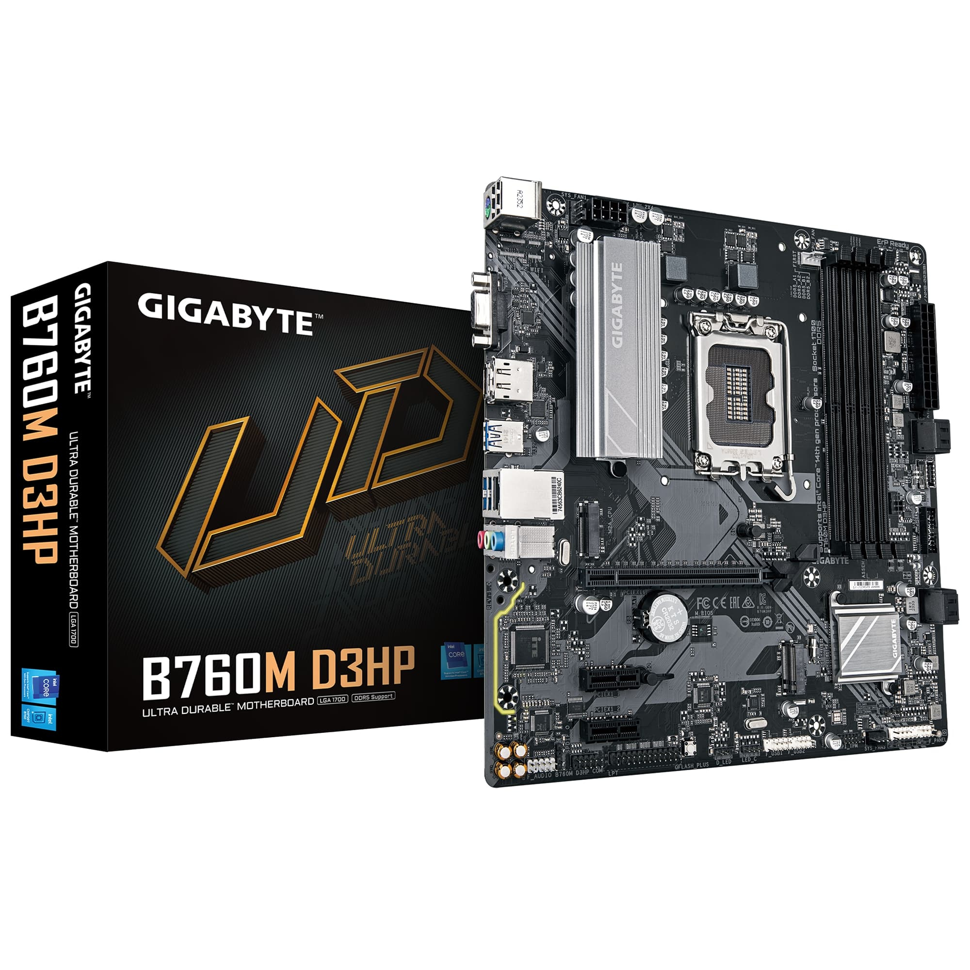 MAINBOARD GIGABYTE MOD 760M D3HPD5 DDR5 X 4 SLOP/ 12GN/13GN/14GN X 12MG