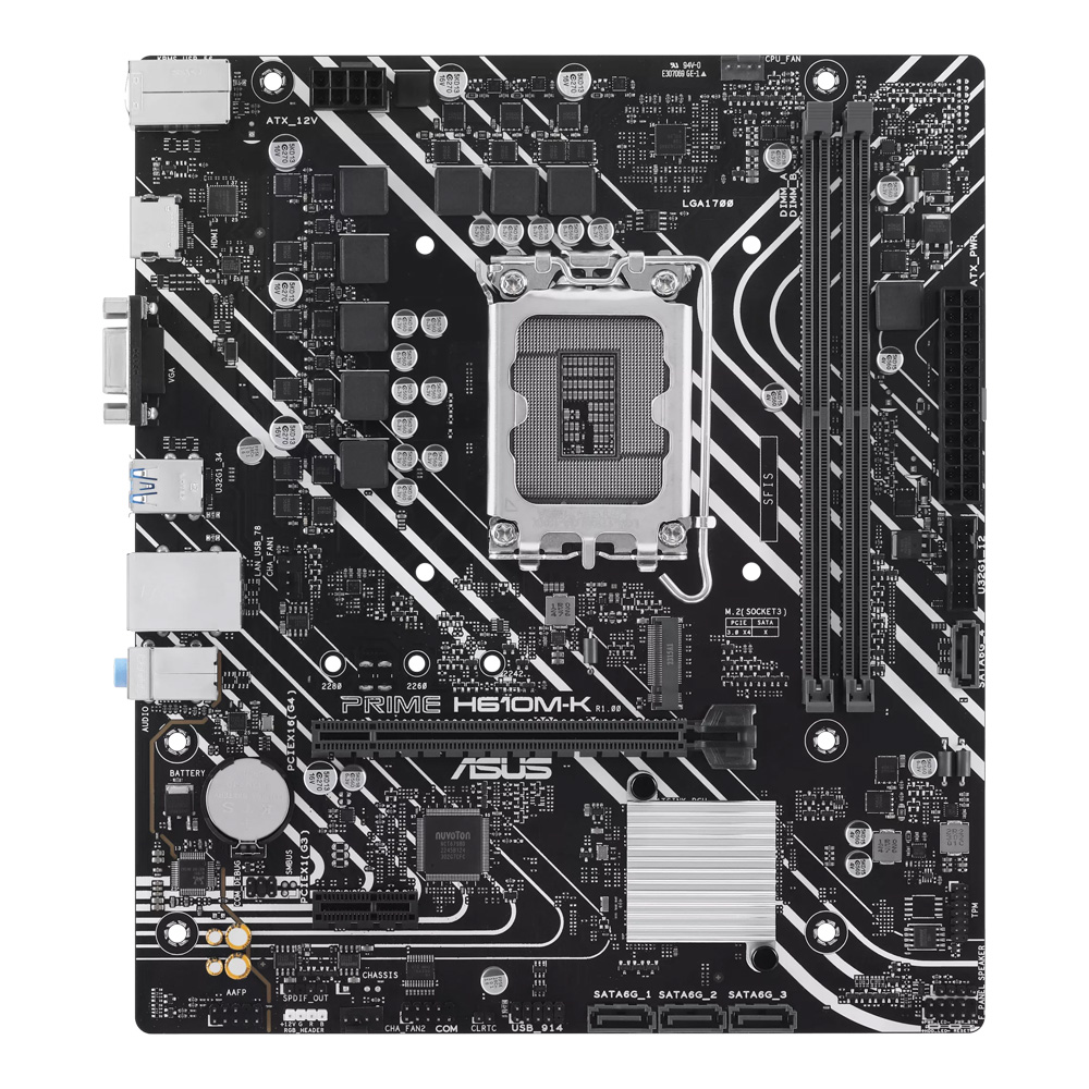 MAINBOARD ASUS MOD H610M-K DDR5 S/V/R DDR5 12GN-13GN