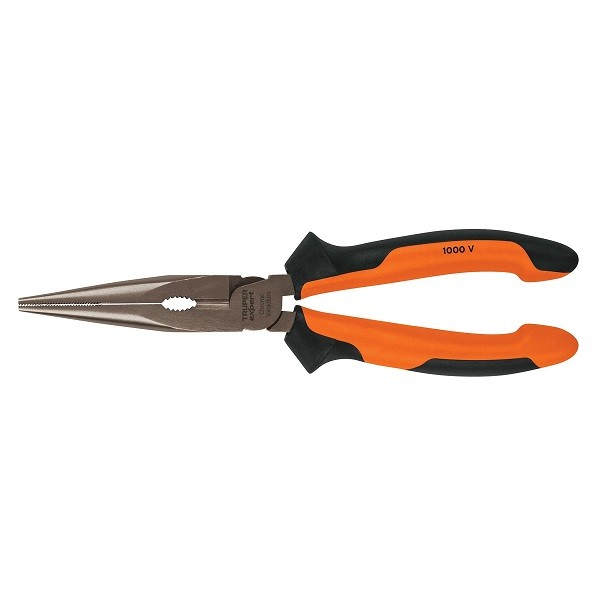 PINZA DE PUNTA Y CORTE 7"TRUPER DE ELECTRICISTA HASTA 1000V